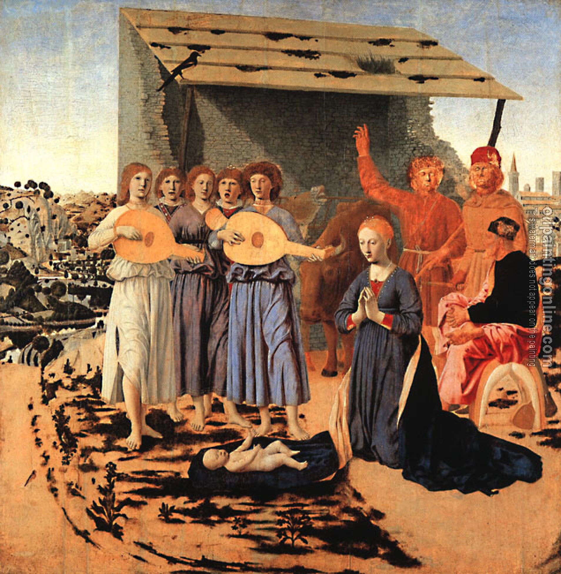 Francesca, Piero della - Nativity